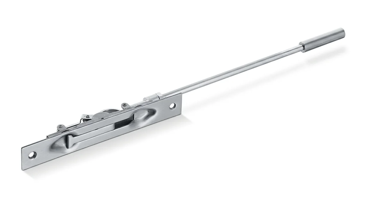 Flush bolt with rocker arm (pair)